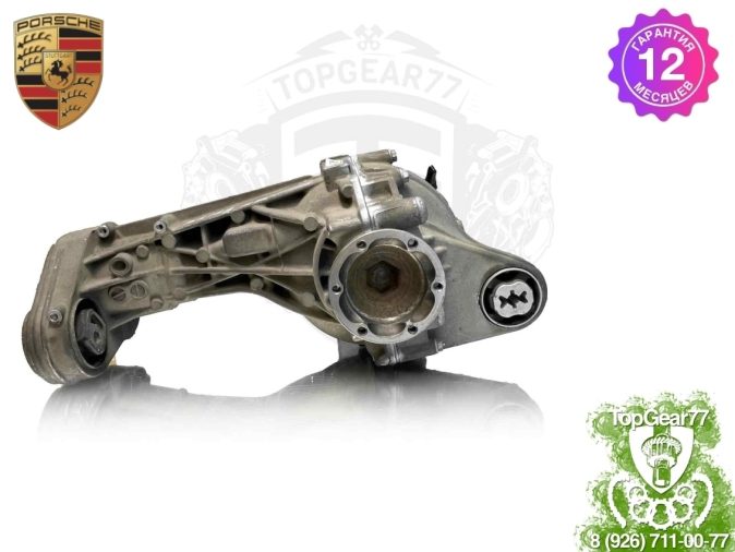 Восстановленный передний редуктор Порше Кайен 2 958 4,8 V8 Turbo 2,58